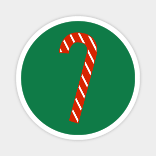 Red and White Candy Cane Digital Art | Christmas Special | illusima Magnet